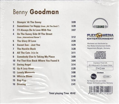 Benny Goodman - Sometimes Im Happy