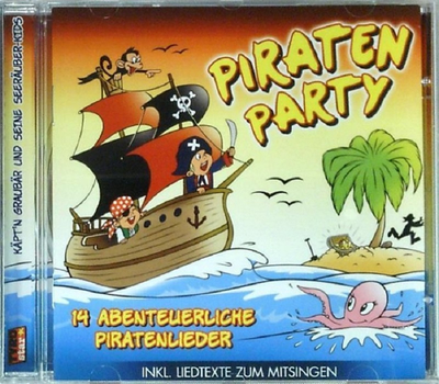 Kptn Graubr und seine Seeruber-Kids - Piraten Party 14 Piratenlieder inkl. Liedtexte