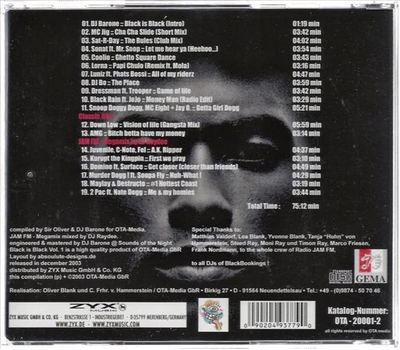 The Party, Black is Black Vol. 1 - Die offizielle CD zur Party