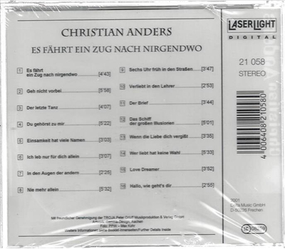 Christian Anders - Es fhrt ein Zug nach nirgendwo