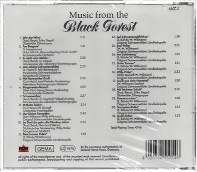 Music from the Black Forest