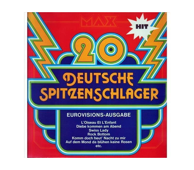 20 Deutsche Spitzenschlager - Eurovisions-Ausgabe LP Neu