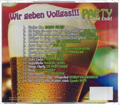 Party ...Ohne Ende! Wir geben Vollgas!!!