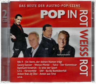 Pop in Rot Weiss Rot - Das Beste der Austro-Pop-Szene 2CD Neu