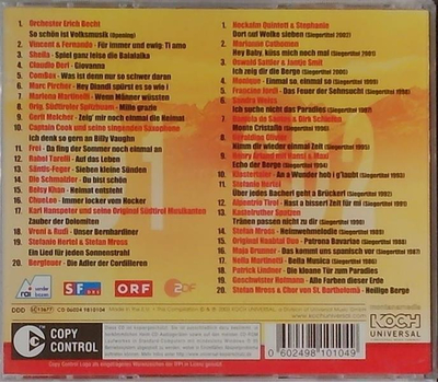 Grand Prix der Volksmusik - Finale 2003 2CD