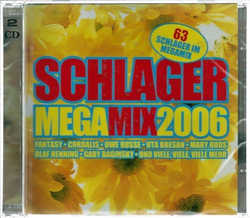 Schlager Mega Mix 2006 - 63 Schlager im Megamix (2CD)