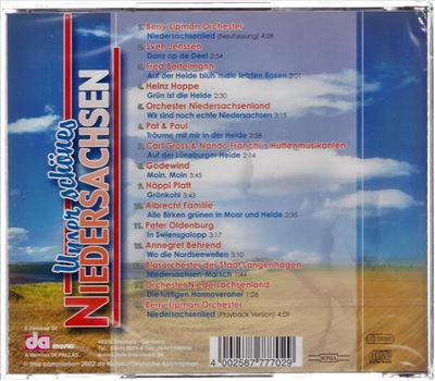 Unser schnes Niedersachsen - Ein musikalischer Streifzug durch das schne Niedersachsen CD Neu