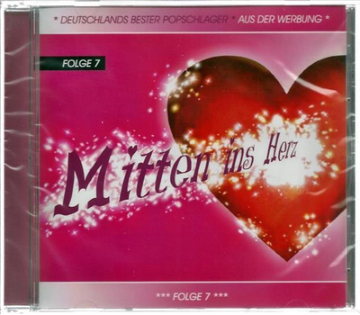 Mitten ins Herz Deutschlands bester Popschlager Folge 7 CD Neu