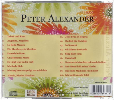 Peter Alexander - Tabak und Rum