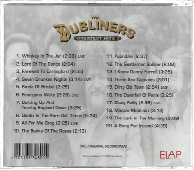 The Dubliners - Greatest Hits 1 CD Neu