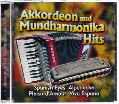 Akkordeon und Mundharmonika Hits CD Neu