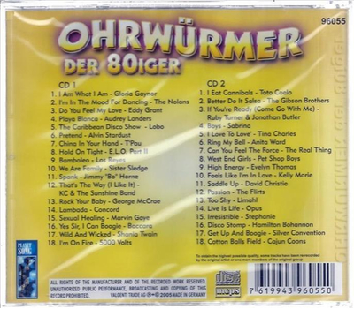 Ohrwrmer der 80iger 2CD