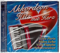 Akkordeon Hits mit Herz 2CD Neu