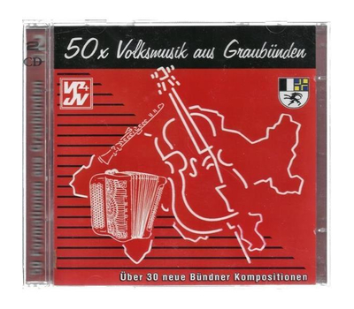 50x Volksmusik aus Graubnden - ber 30 neue Bndner Kompositionen