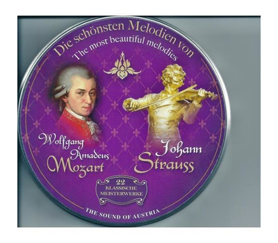 Die schnsten Melodien von Mozart & Strauss The Sound of Austria (CD in Metalldose)