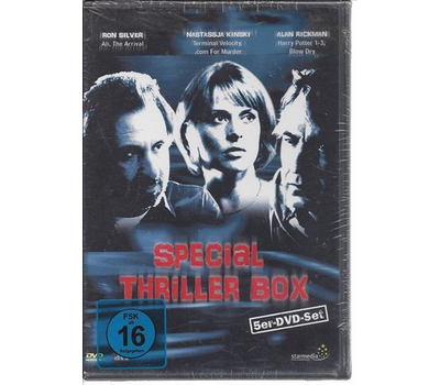 5x Special Thriller Box: Dark Harbor / Pendulum / Say Nothing / Rush of Fear / Exposure