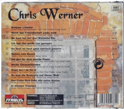 Chris Werner - Wenn aus Freundschaft Liebe wird