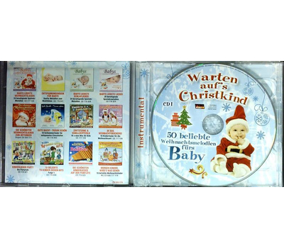 Warten aufs Christkind 60 beliebte Weihnachtsmelodien frs Baby Instrumental (2CD)