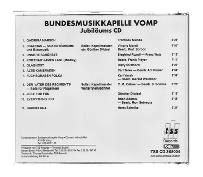 Bundesmusikkapelle Vomp - Jubilum