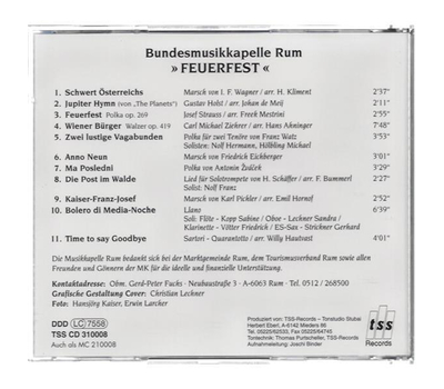 Bundesmusikkapelle Rum - Feuerfest
