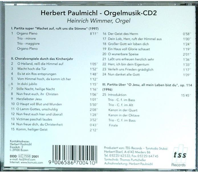 Herbert Paulmichl Metzler-Orgeln im Bozner Dom