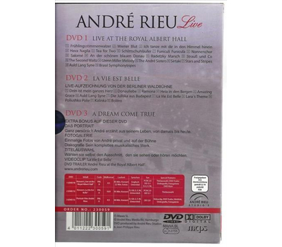 Andre Rieu Live 3 DVD-Set