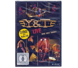 Y&T Live - One Hot Night 2DVD plus Audio-CD