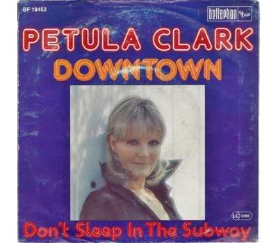 Petula Clark - Downtown / Dont Sleep In The Subway SP Neu