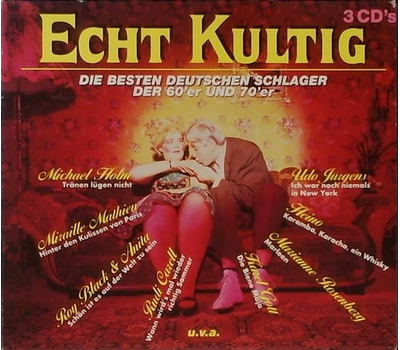 Echt Kultig - Die besten deutschen Schlager der 60er und 70er 3CD