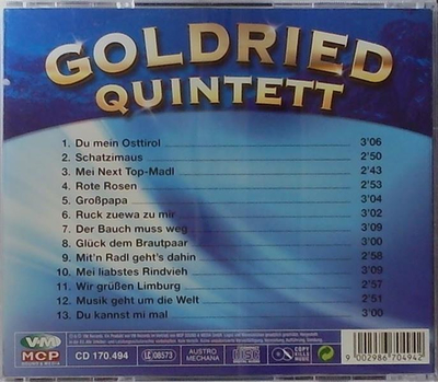 Goldried Quintett - Du mein Osttirol