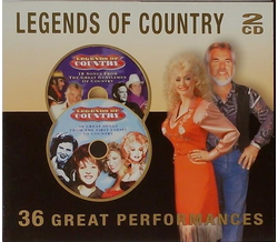 Legends of Country 36 Great Performances 2CD