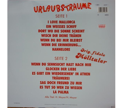 Orig. fidele Mlltaler - Urlaubstrume LP