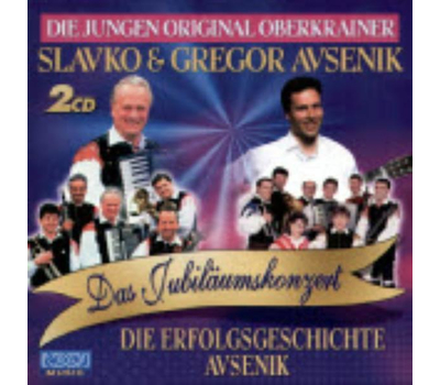 Slavko & Gregor Avsenik, Die Jungen Original Oberkrainer - Die Erfolgsgeschichte Avsenik 2CD