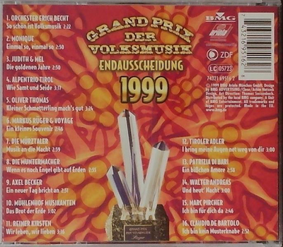 Grand Prix der Volksmusik Endausscheidung 1999