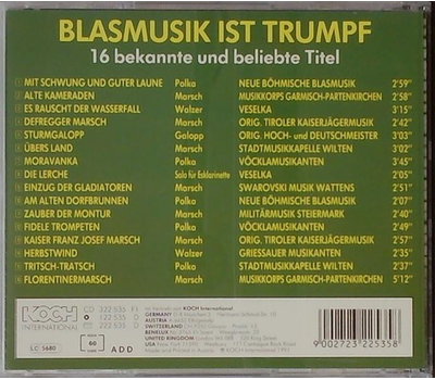 Blasmusik ist Trumpf