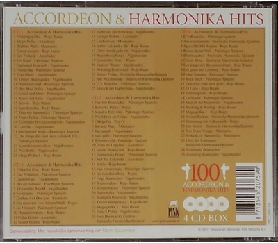 100 Accordeon & Harmonika Hits 4CD