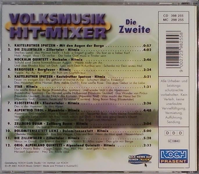 Volksmusik Hit-Mixer Die Zweite Nonstop bis die Berge beben