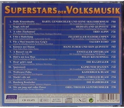 Superstars der Volksmusik CD2