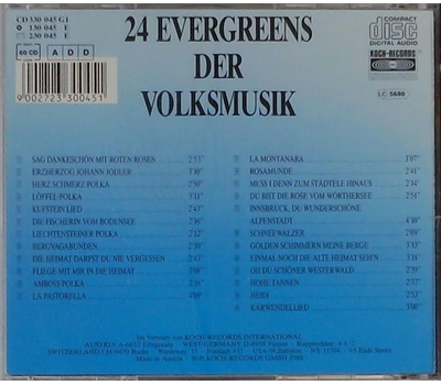 24 Evergreens der Volksmusik