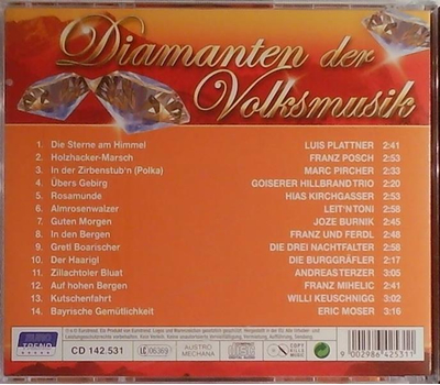 Diamanten der Volksmusik - Harmonika Hits