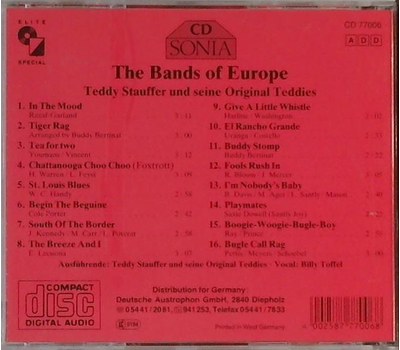 The Bands of Europe - Teddy Stauffer und seine Original Teddies