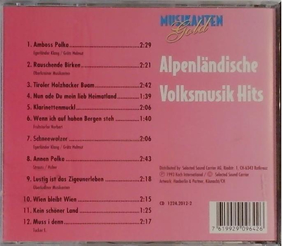 Musikantengold - Alpenlndische Volksmusik Hits