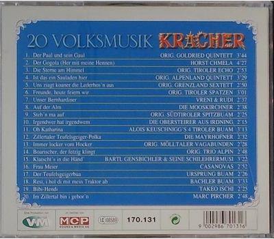 20 Volksmusik Kracher