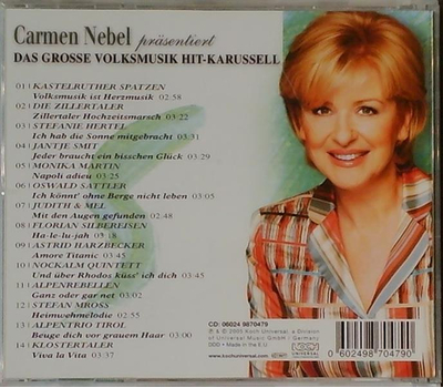 Carmen Nebel prsentiert Das grosse Volksmusik Hit-Karussell