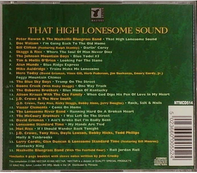 That High Lonesome Sound - The Best of Bluegrass through the Years