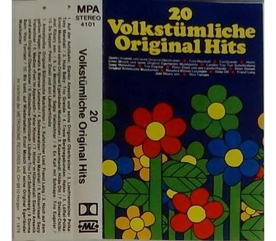 20 Volkstmliche Original Hits MC