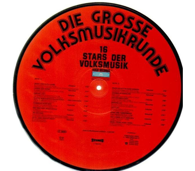 Die grosse Volksmusikrunde - 16 Stars der Volksmusik LP