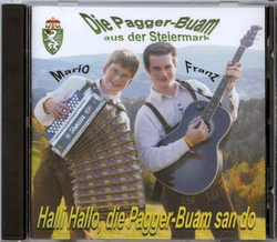 Die Pagger Buam - Halli Hallo, die Pagger-Buam san do CD