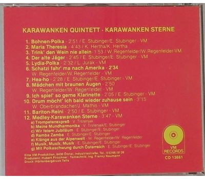 Karawanken Quintett - Karawanken Sterne