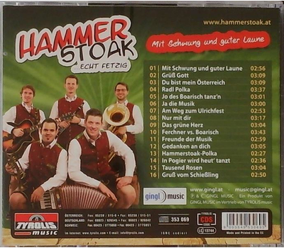 Hammerstoak - Mit Schwumg und guter Laune